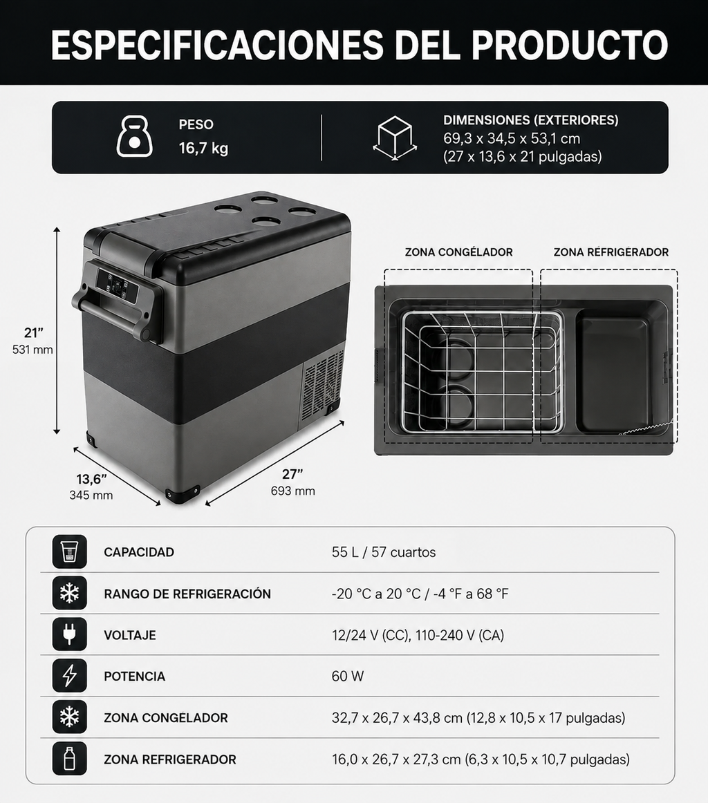 IceVolt Pro 55L