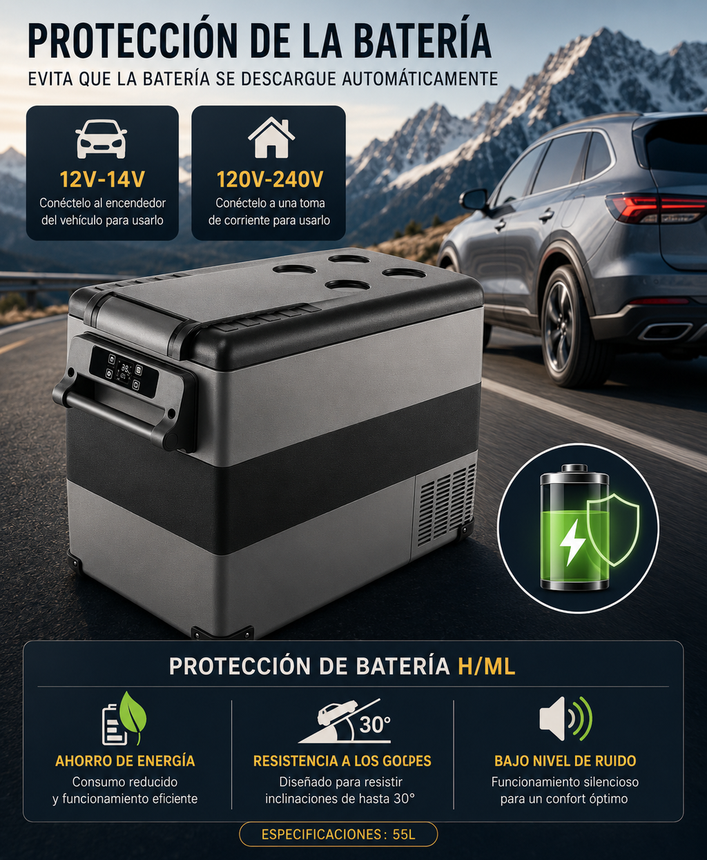 IceVolt Pro 55L
